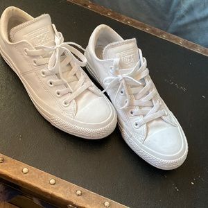 Leather Converse